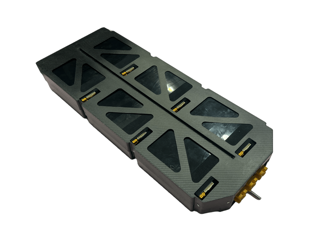 B-Li-Po-12-6x16 smart lithium-based battery in transport case