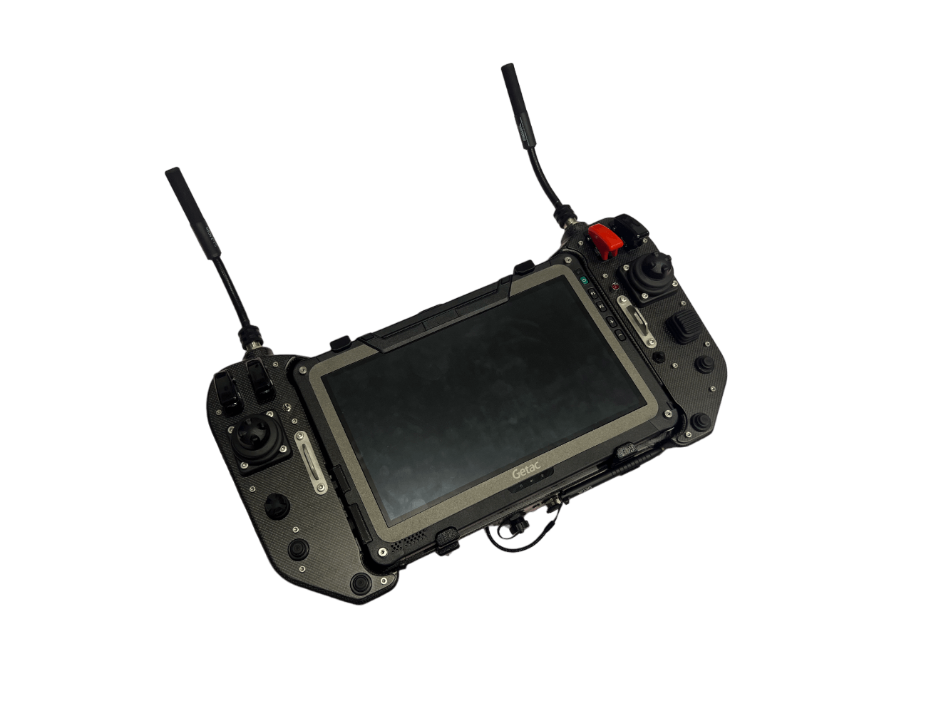 IKA-CTRL remote controller in transport case with antennas and cables