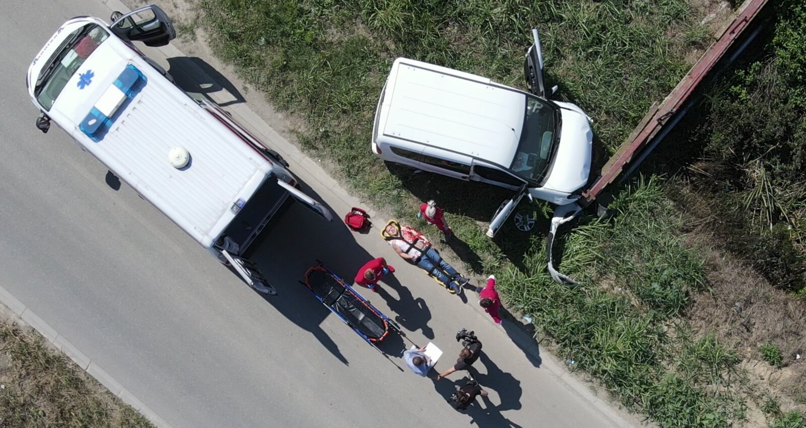 PR-DC Blood delivery with drones