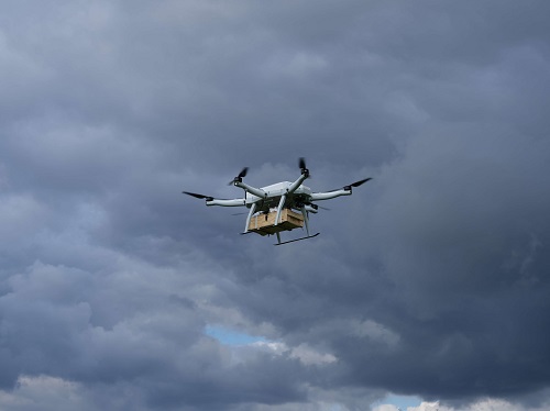 IKA-BOMBER (IKA-M-AB94) - Rotary-wing drone armed with 12 Aerial Bombs 60 mm