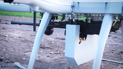 IKA-MACHINE-GUN (IKA-M-MG762) - Rotary-wing drone armed with a 7.62 mm Machine Gun and 250 Rounds of Ammunition