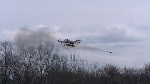 IKA-ROCKET (IKA-M-R57) - Rotary-wing drone armed with Rockets or Aerial Bombs