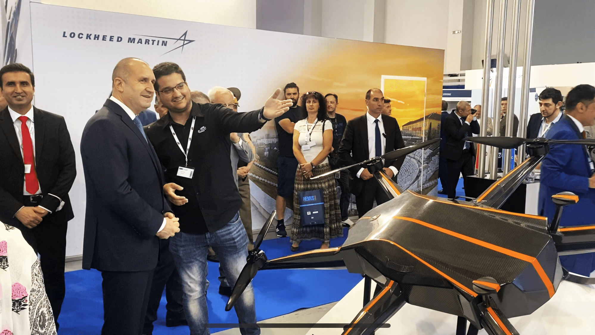 Serbian Drones at Bulgaria's Largest Security Fair „Hemus 2022” Visited by Bulgarian President