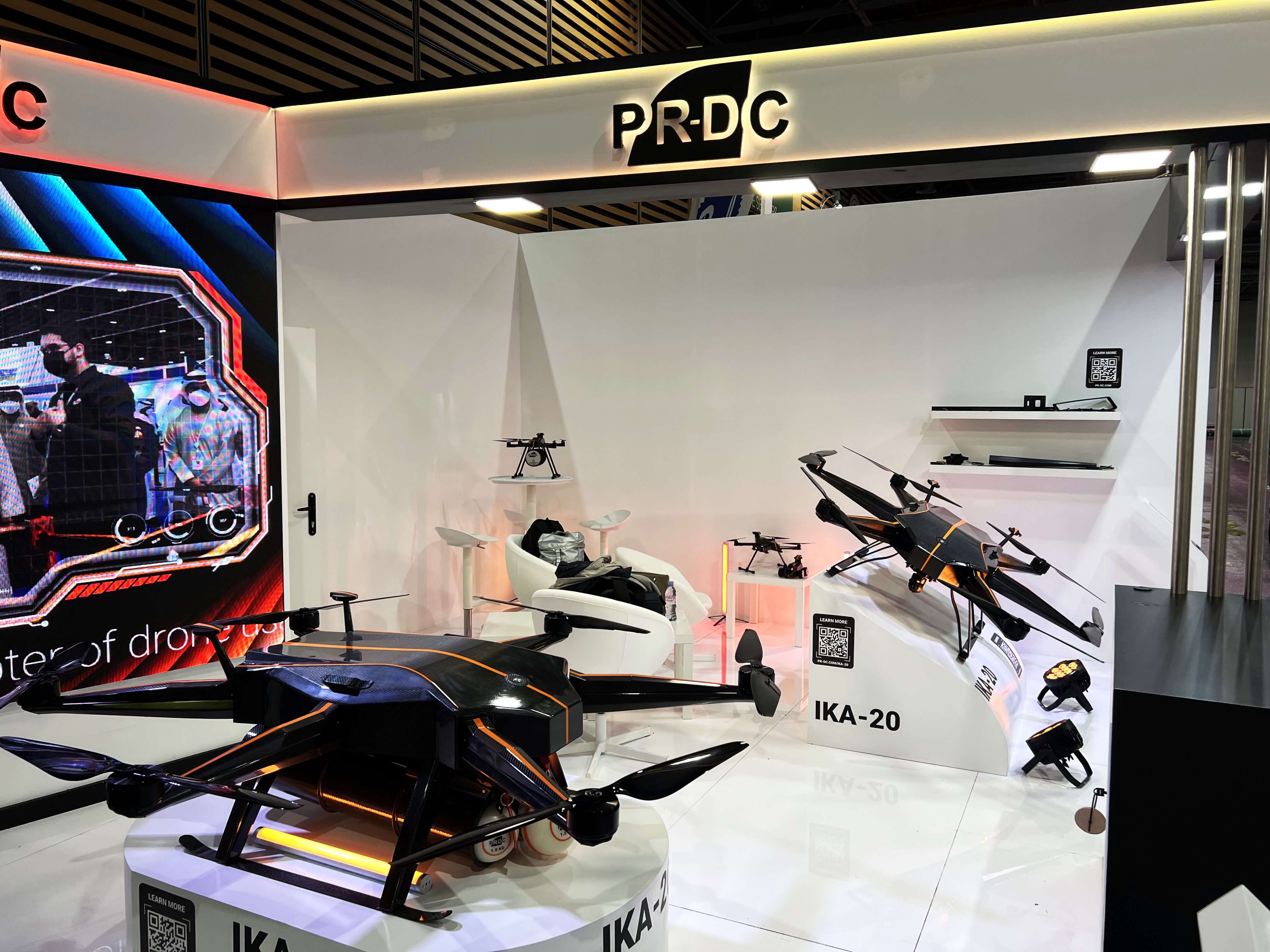 PR-DC is the only private company from Serbia participating at the Eurosatory 2022 exhibition in Paris, which was opened by President Macron.