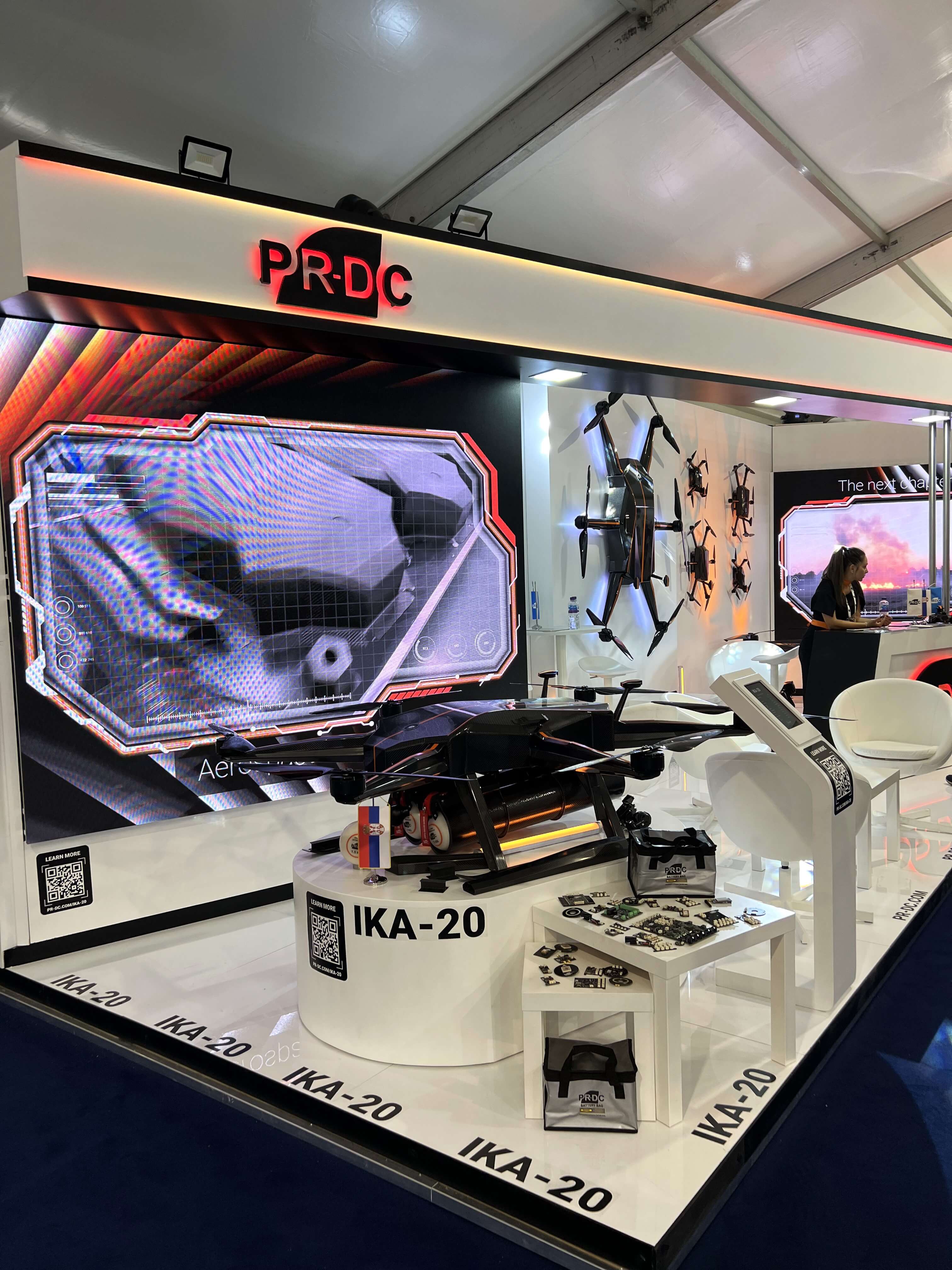 Farnborough Air Show Opens in London: PR-DC Represents Serbia