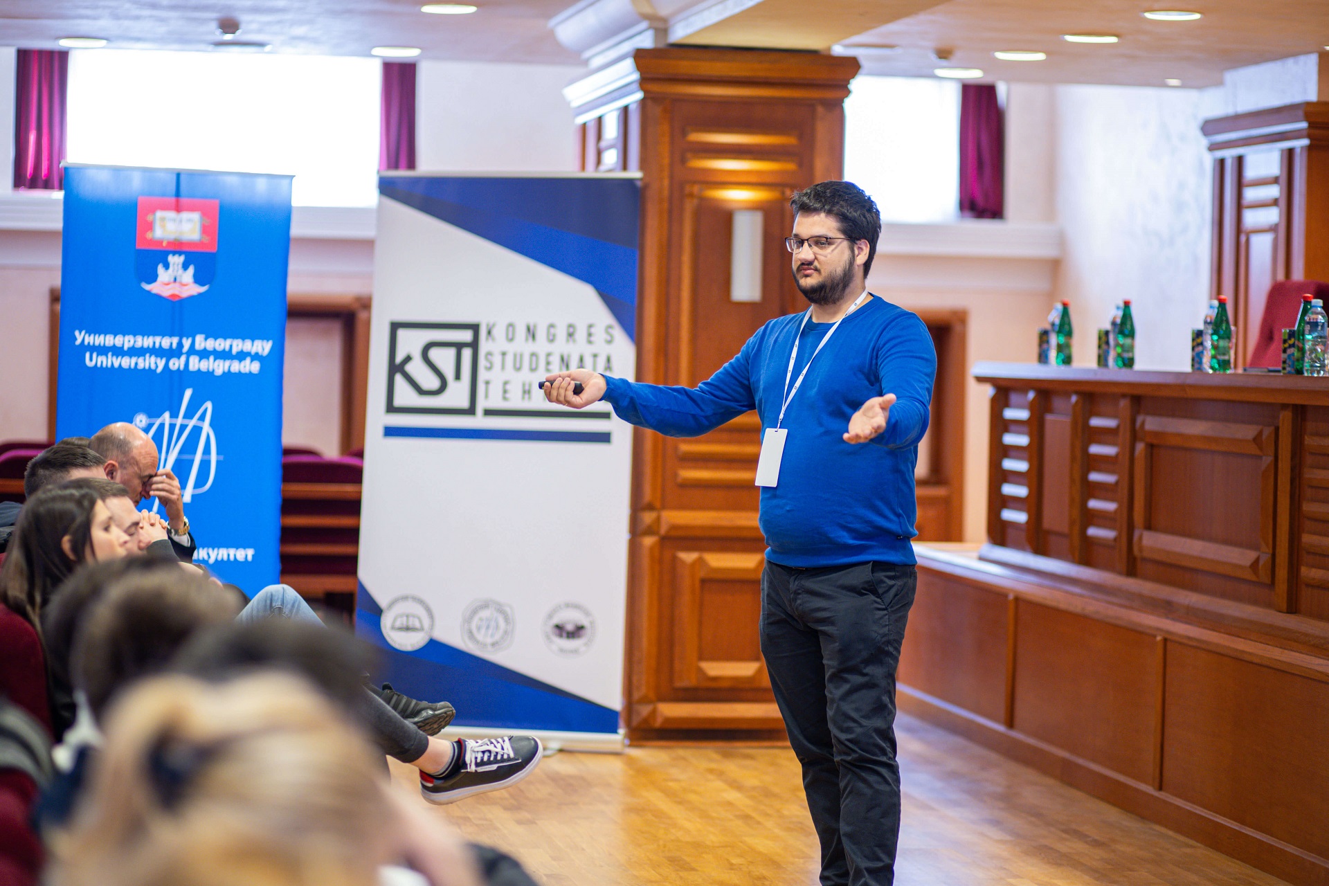 Miloš Petrašinović at the Engineering Students Congress: I Have Always Wanted Our Country to Be Protected by the Intelligence of Our People