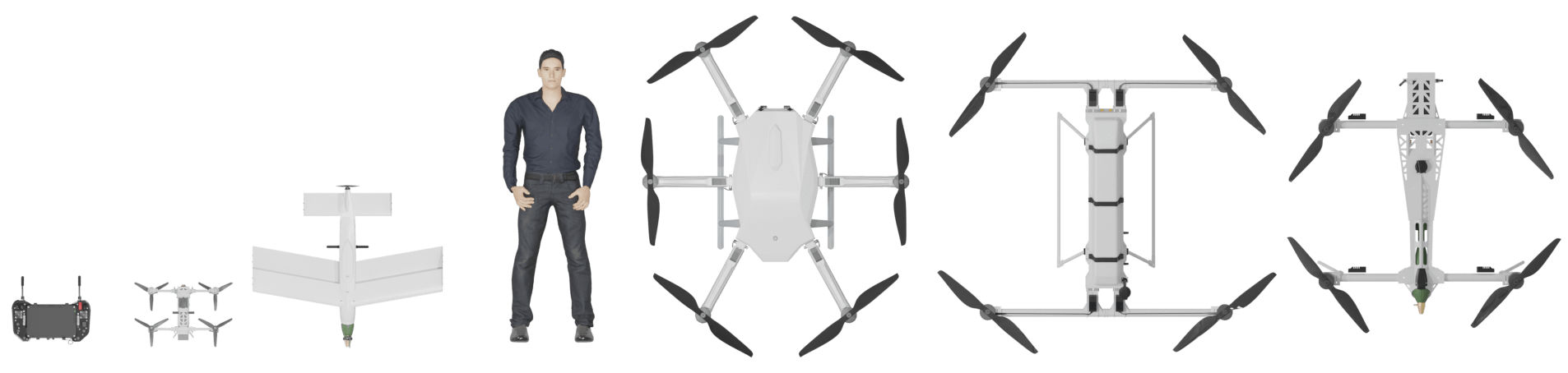 PR-DC products dimensions
