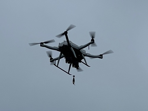 IKA-BOMBER (IKA-M-AB94) - Rotary-wing drone armed with 12 Aerial Bombs 60 mm
