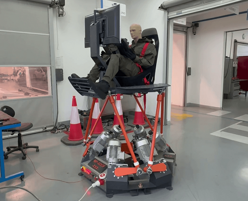 Motion platform for drone operators