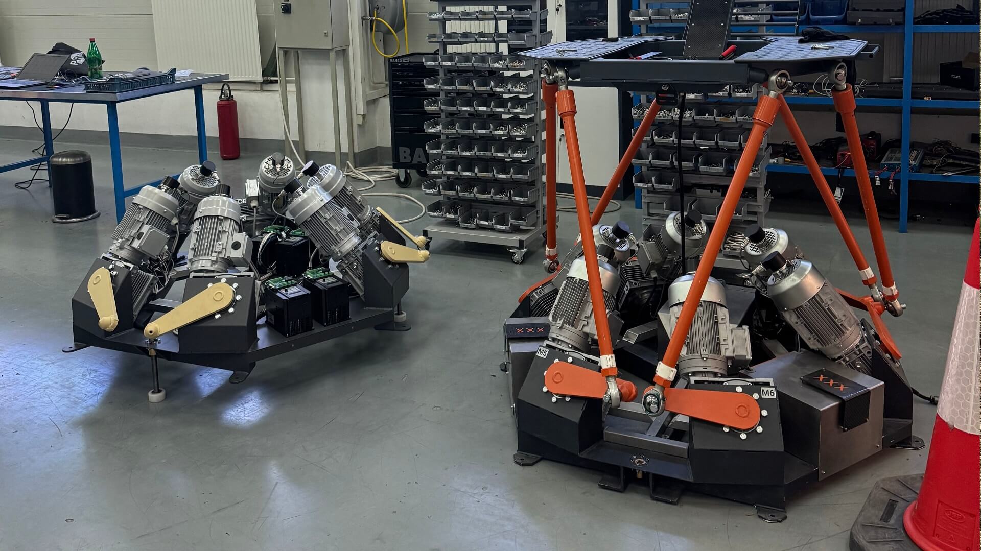 PR-DC Robots and Gadgets