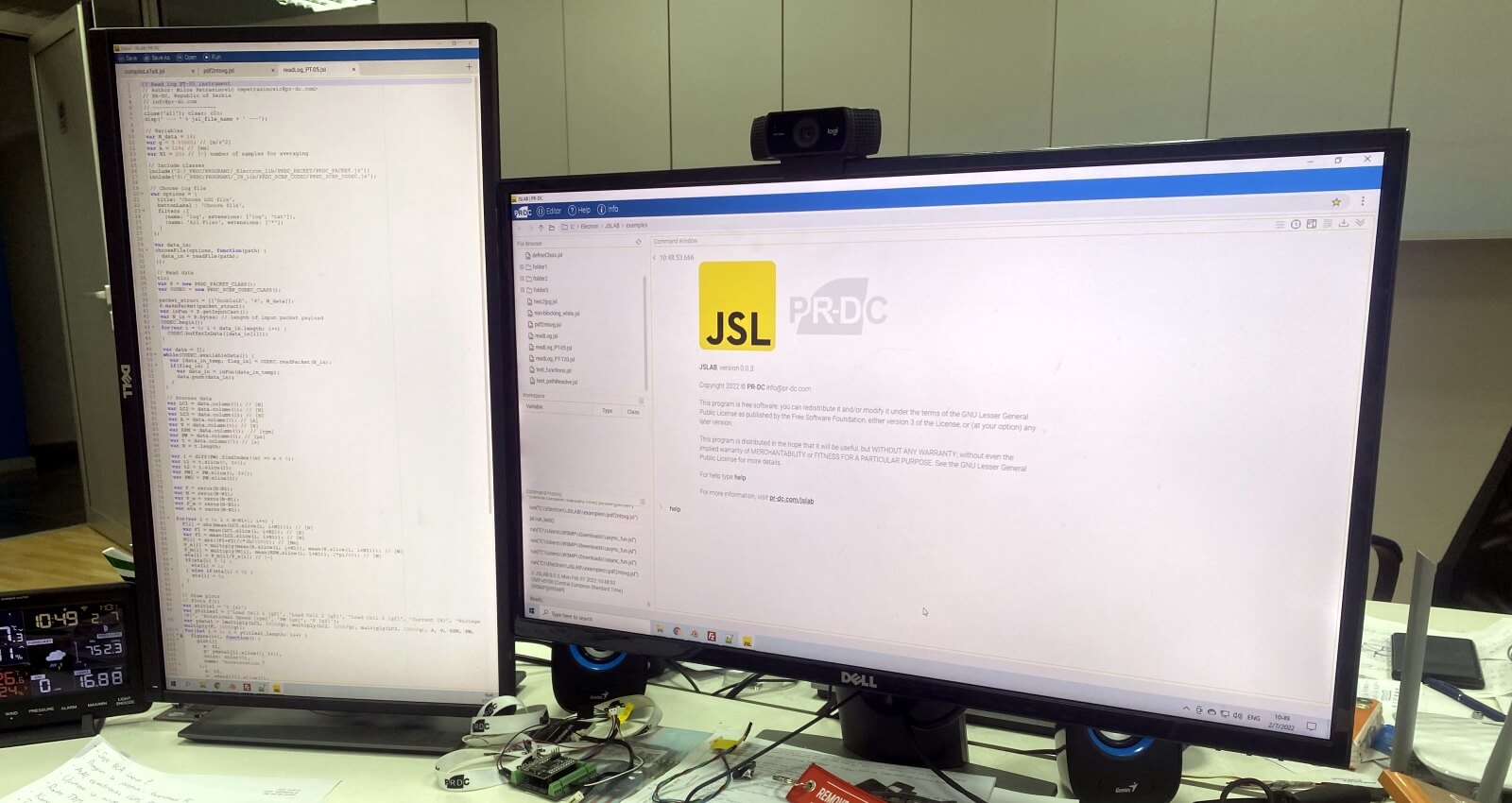Software development in PR-DC